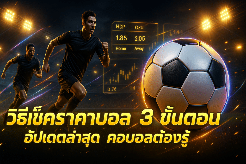 วิธีเช็คราคาบอล
