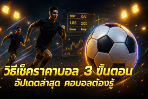 วิธีเช็คราคาบอล