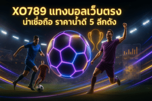 XO789 แทงบอลเว็บตรง