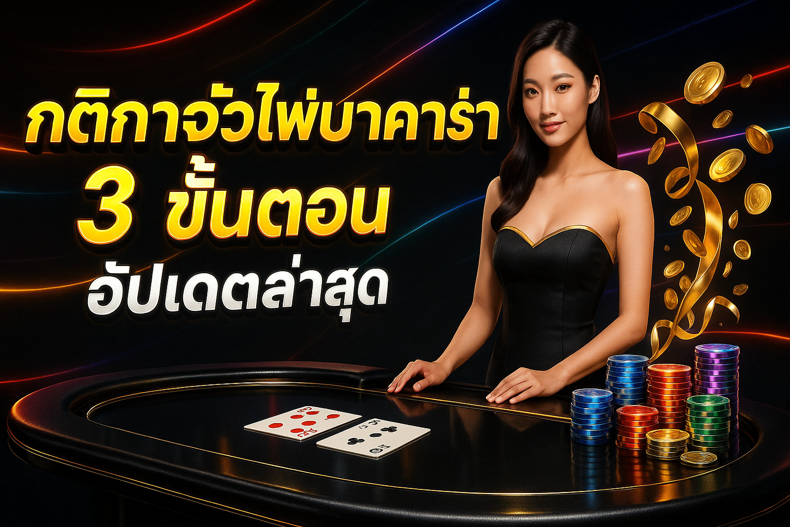 กติกาจั่วไพ่บาคาร่า
